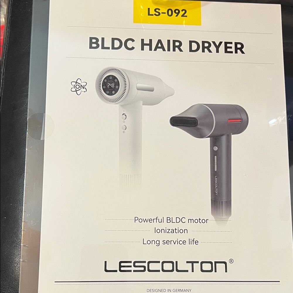 BLDC Hair Dryer - White and Gray